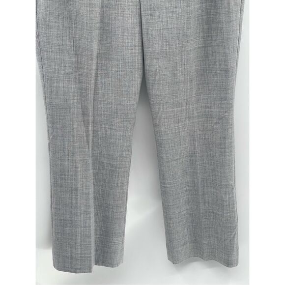 Talbots Heritage Dress Pants Women‎ Size 14 Gray Wool Polyester Lightweight Wide - Picture 6 of 12